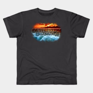 Destination Unknown Summer Vibes Kids T-Shirt